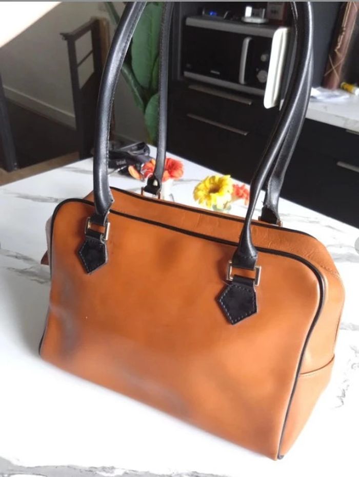 Sac a main retro vintage années 70 Camel briefing - photo numéro 3