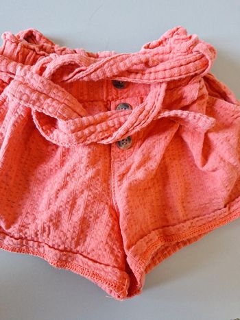 Short gaz de coton