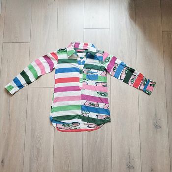 Chemise tunique longue. Fille 7/8 ans. Marque Disigual