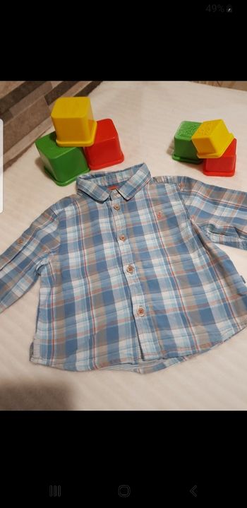 Chemise bébé taille 6 mois