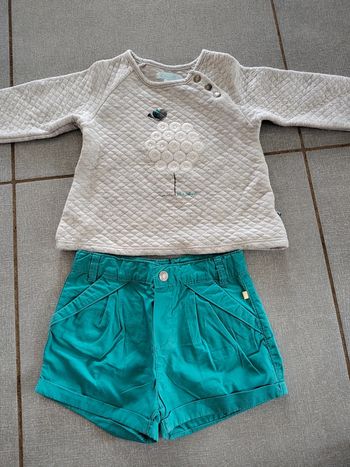 Ensemble pull short Obaibi T.18M