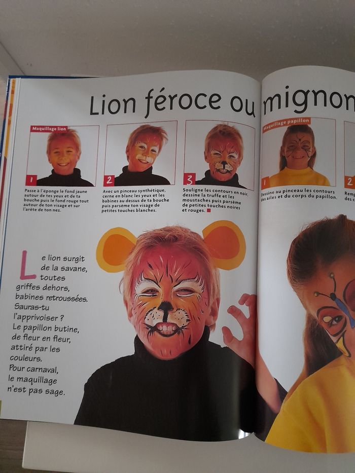 Livre déguisements et maquillages enfants - photo numéro 5