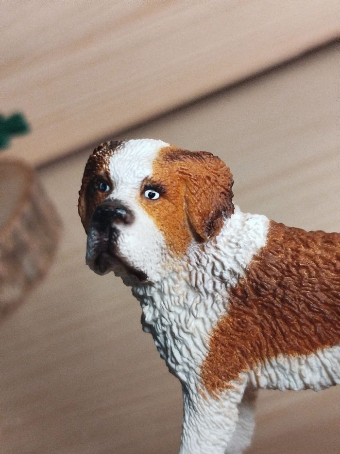 Schleich Chien st Bernard figurine Animal domestique - photo numéro 2