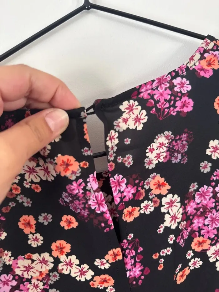 👗Asos- vero moda Robe mi-longue à fleurs- neuf sans étiquette- taille L🌻 - photo numéro 9