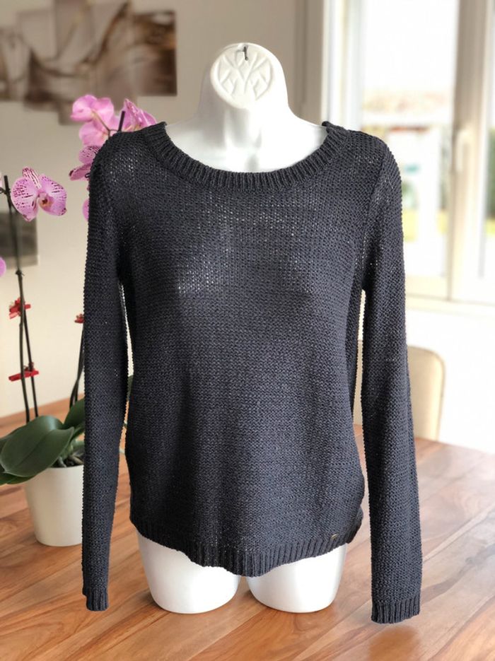Pull Only en maille bleu marine