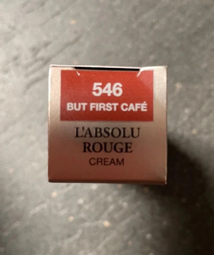 NEUF - Lancôme - rouge à lèvre  l'absolu rouge cream - photo numéro 2