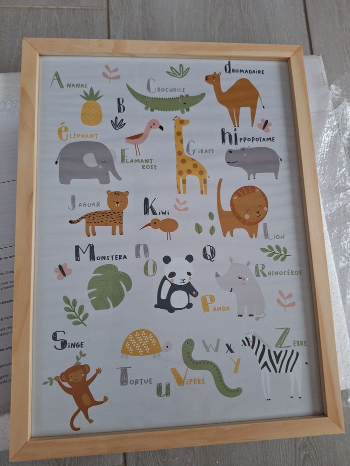 Abécédaire jungle vertbaudet