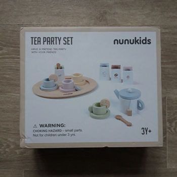 Jouet en bois service à thé Nunukids NEUF