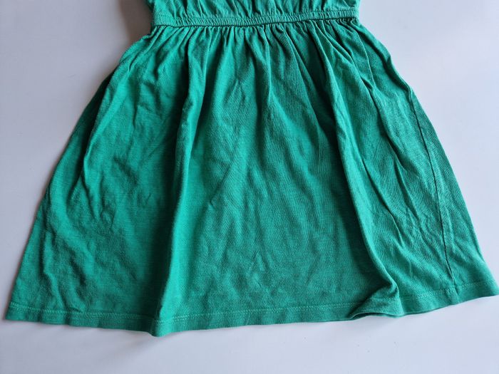 robe verte d'été petites bretelles dorées - photo numéro 6