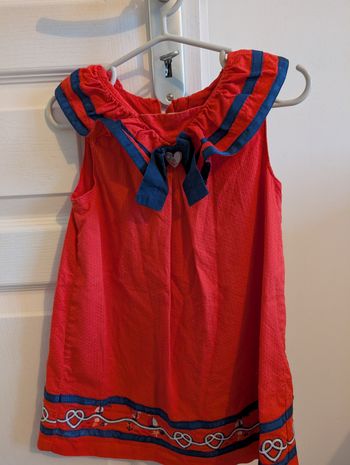 Robe marin sergent major 3 ans