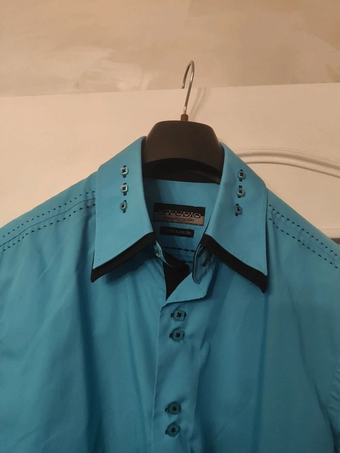 Chemise bleu clair - photo numéro 5