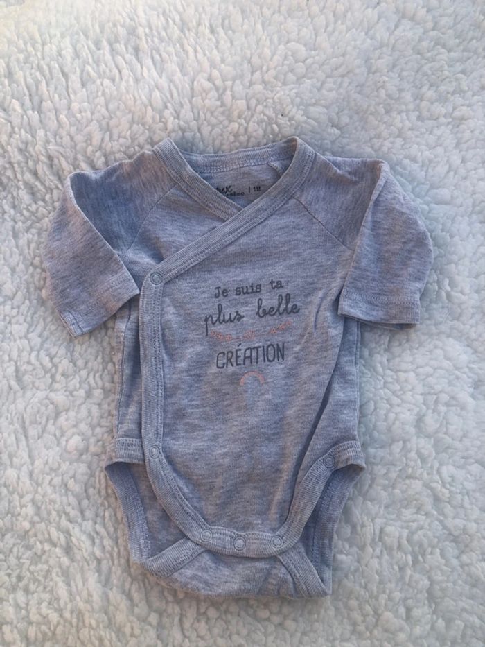 Bodie fille 1 mois gémo