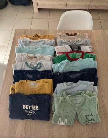 Lot de pyjamas 3 mois