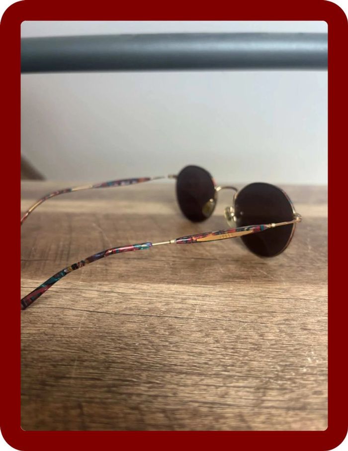 Lunette de soleil Gucci verre rond taille unique - photo numéro 5