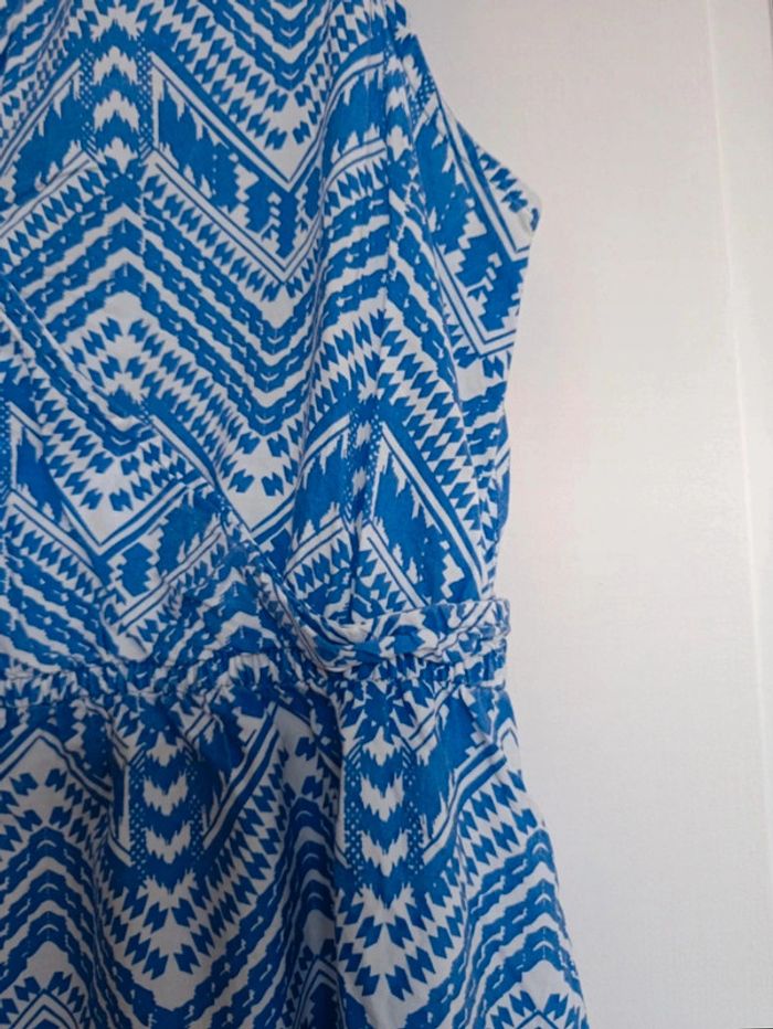 Robe Esmara bleue t.44/46, 100% coton - photo numéro 3