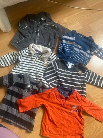 Pull manches longues gilet garçon 3mois🔆