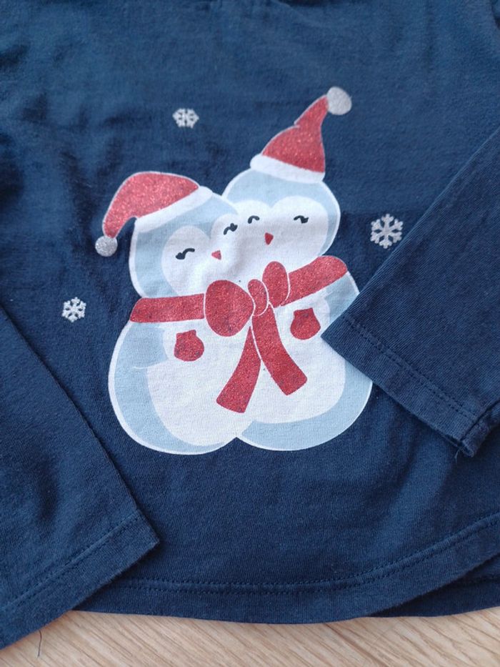 T-shirt 2ans Noël - photo numéro 2