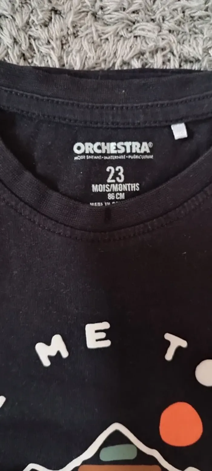 Lot 7 t-shirts ML 23/24 mois - photo numéro 3