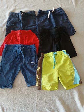 Lot short garçon 4 ans