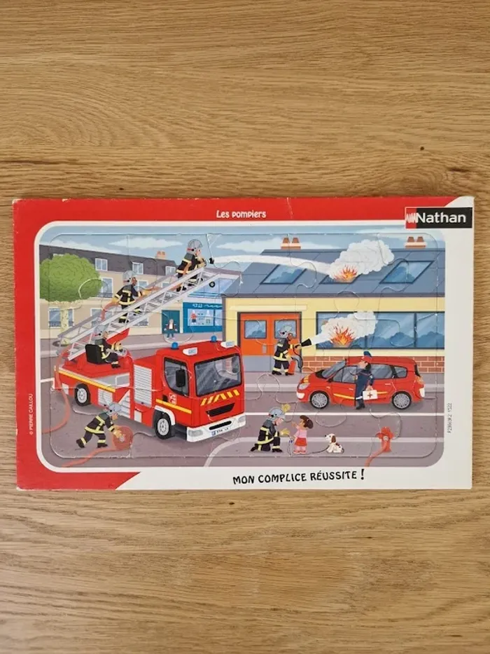 Puzzle enfants - Les pompiers