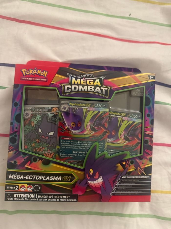 Pokémon : Deck Méga-Combat – Méga-Ectoplasma-ex 🟣✨