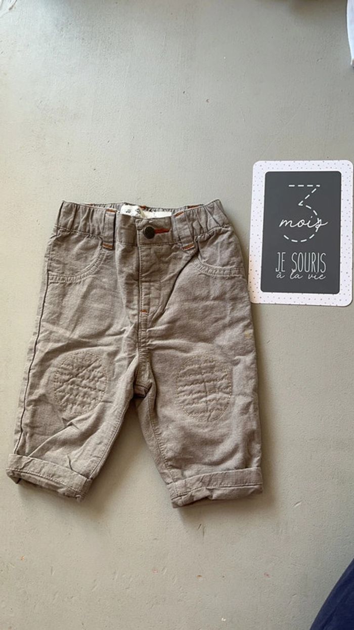 Pantalon en toile