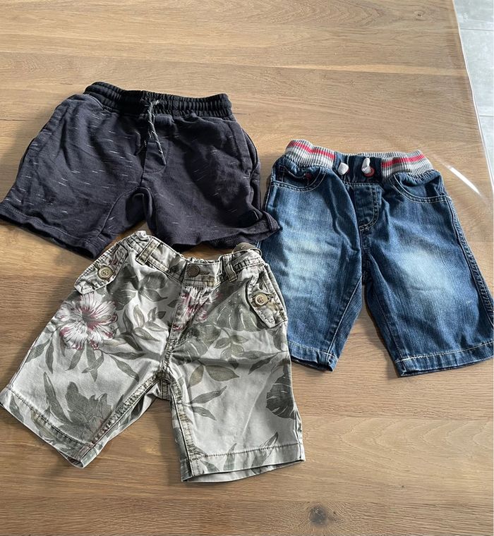 Lot de 3 shorts 4 ans garçon - photo numéro 2