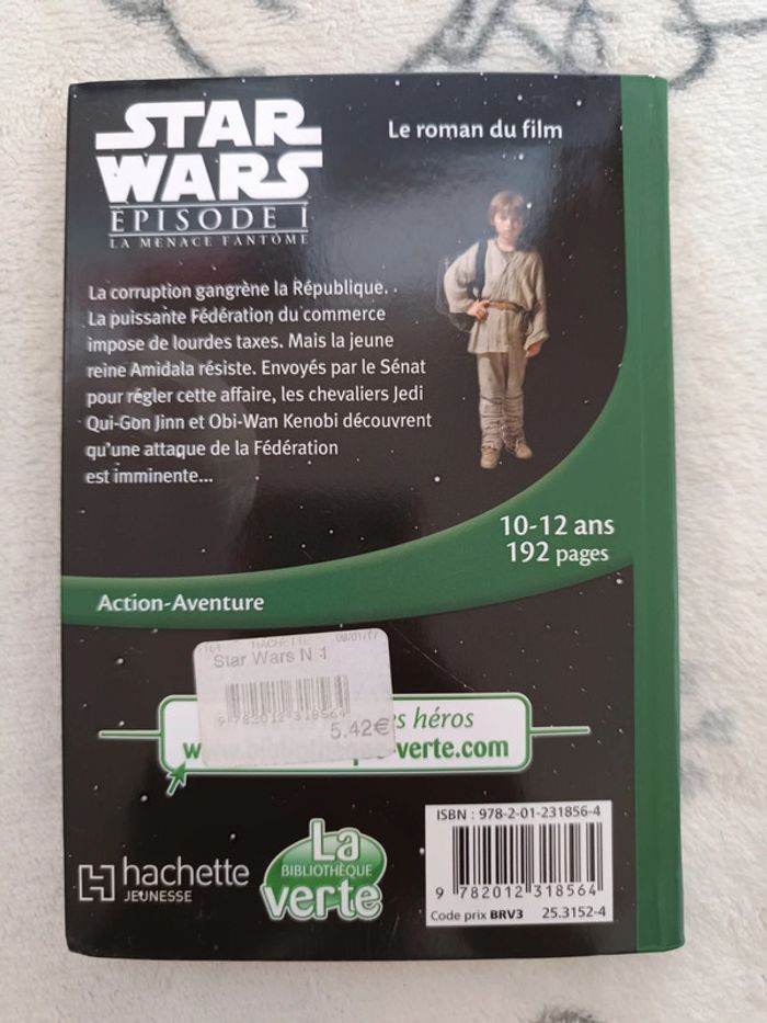 Livre vert StarWars - photo numéro 2
