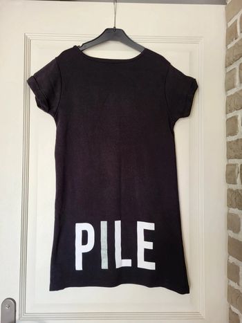 Robe noire "Pile et Face" Gémo