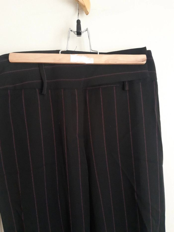Pantalon large rayé camaieu - photo numéro 3