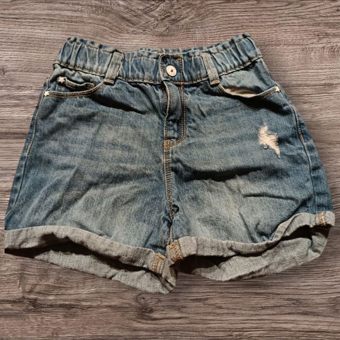 Short en jeans