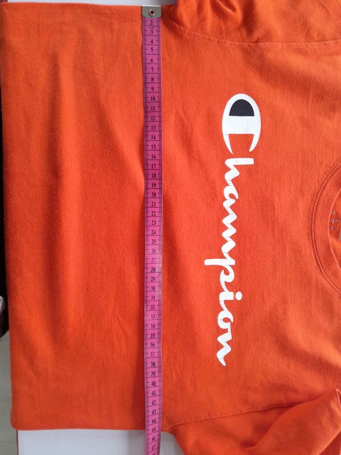 Tee shirt champion taille s avec broderie - photo numéro 7