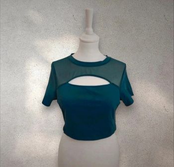 Top manches courtes brassière intégrée Etam taille M