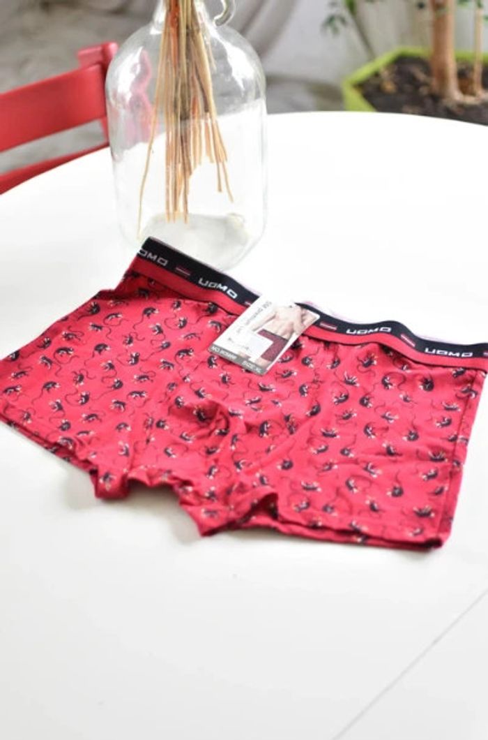 Boxer rouge