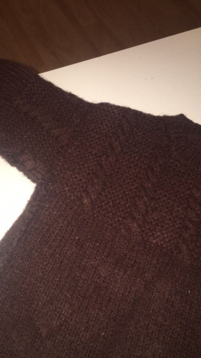 Pull marron - photo numéro 2