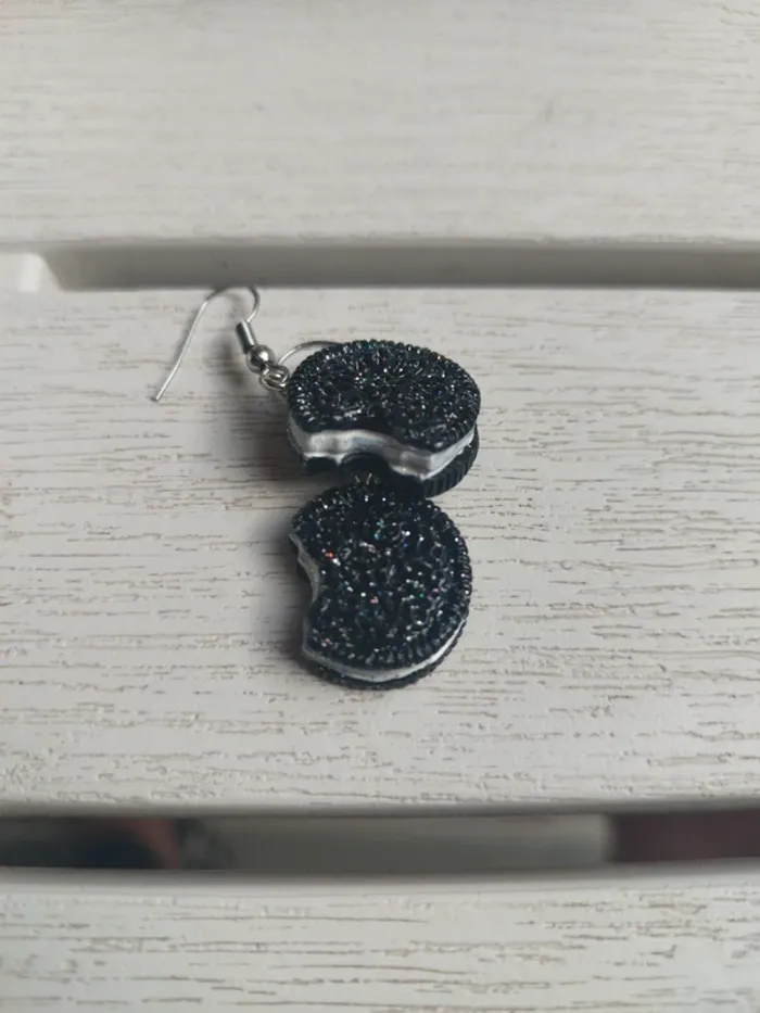 Boucle d'oreille Oreo - photo numéro 5