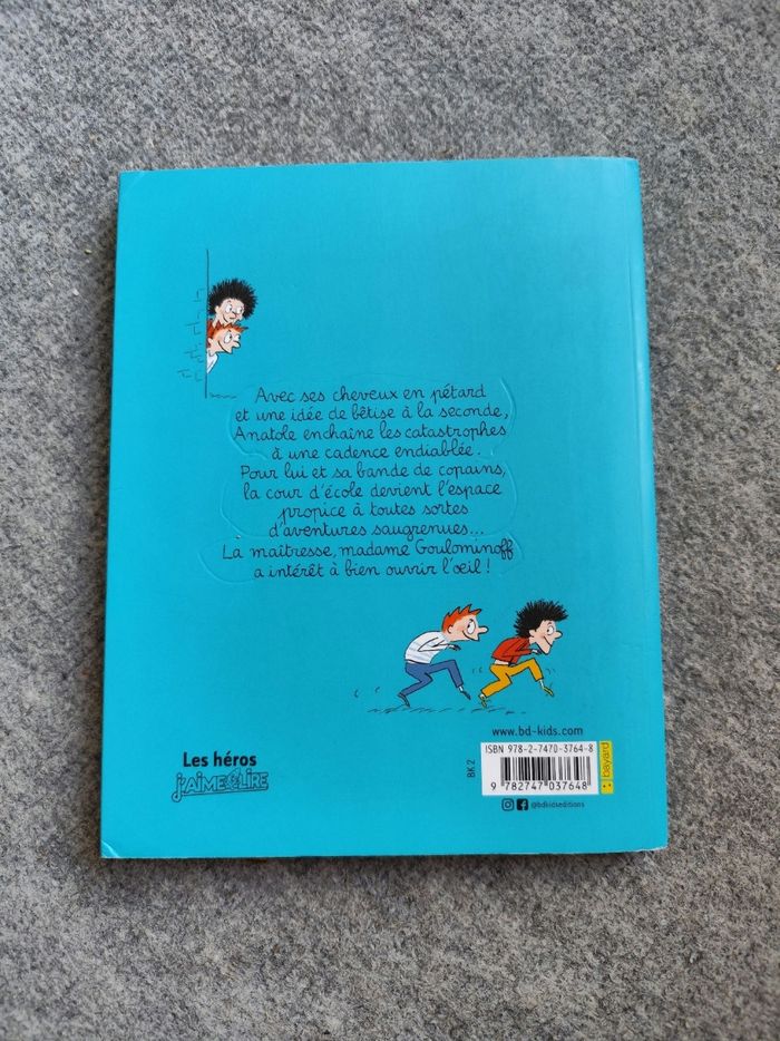 Bd livre Anatole Latuile tome 1 c'est parti - photo numéro 2