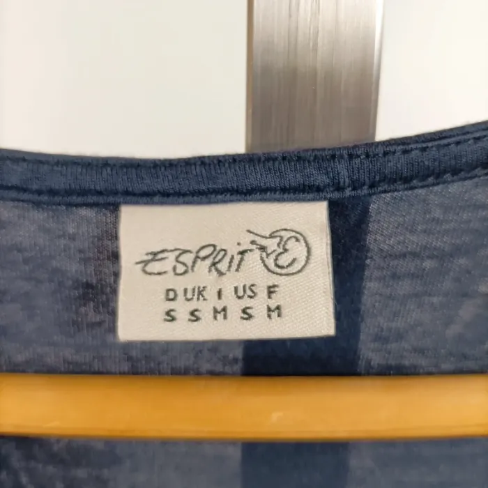 Lot vetement femme 4 robes taille L – jean, fleuries, décontractées – Camaïeu, Esprit 009 - photo numéro 5