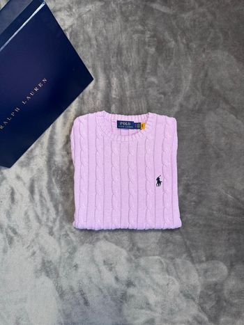 Torsade Ralph Lauren Lila Femme Taille S