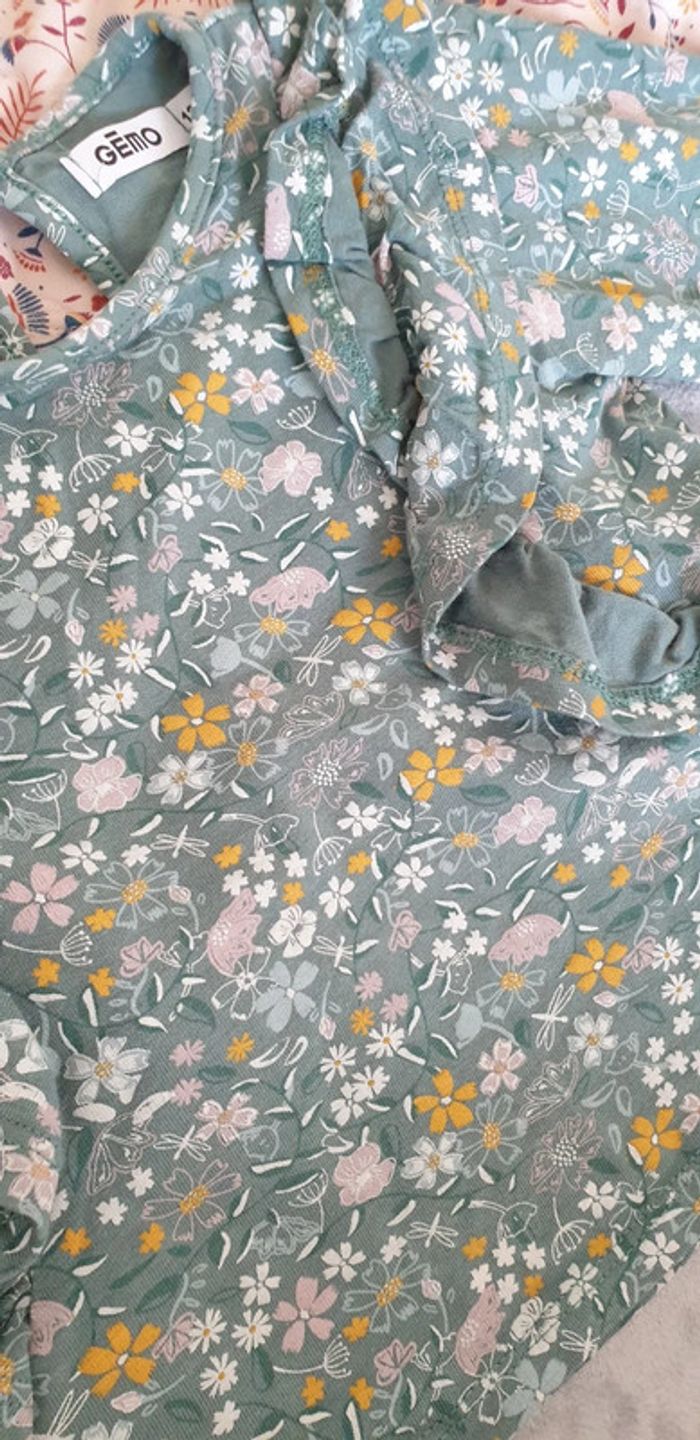 Lot de 2 hauts bébé fille 12 et 18 mois - photo numéro 3