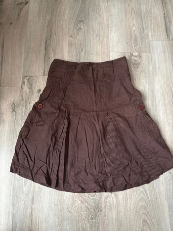 Jupe marron
