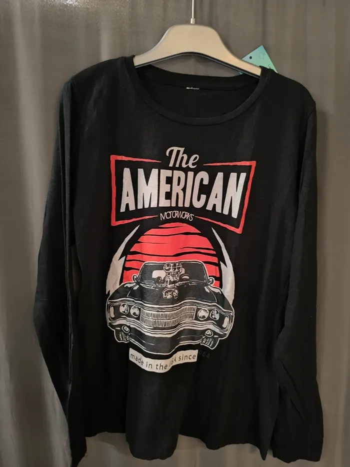 317794 tee-shirt MC noir femme 38