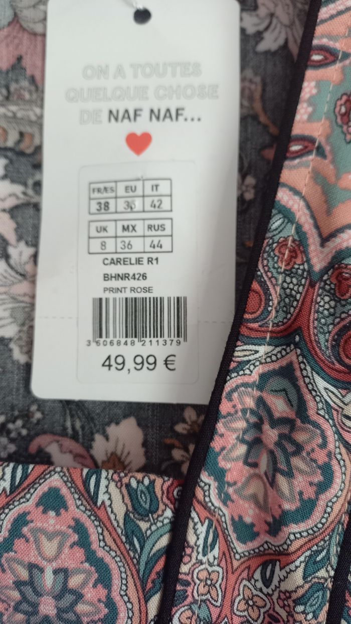 Jolie robe été bohème NafNaf neuve - photo numéro 4