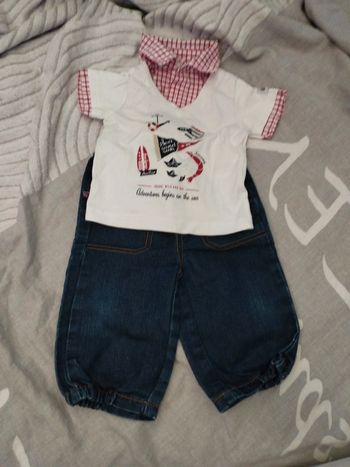 Jean + tee shirt
