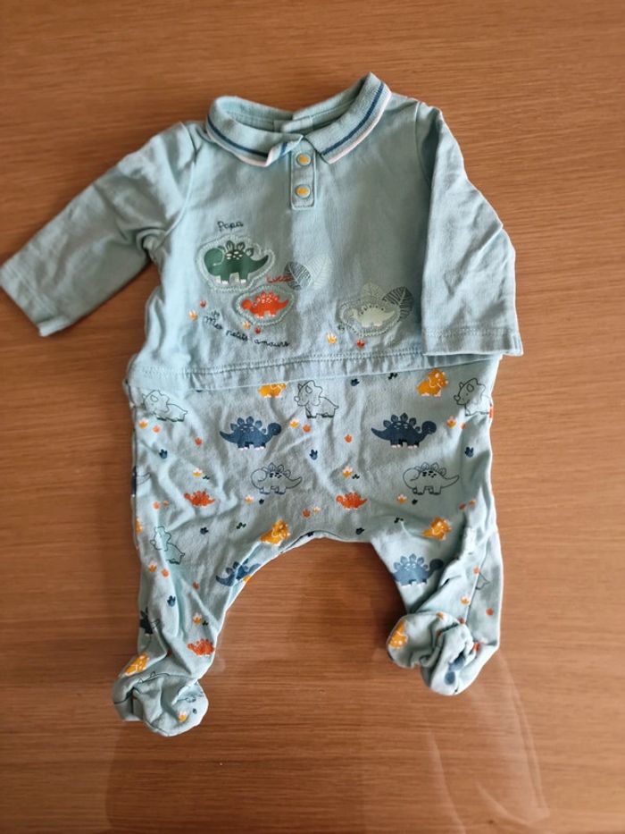 Pyjama sergent major 1 mois 53 cm