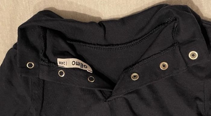 Tee-shirt manches longues col roulé 24m - photo numéro 6