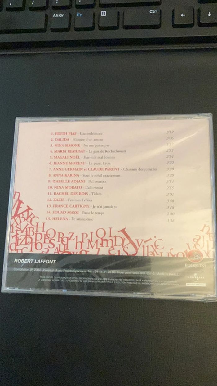 CD. Paroles de Femmes. - photo numéro 2