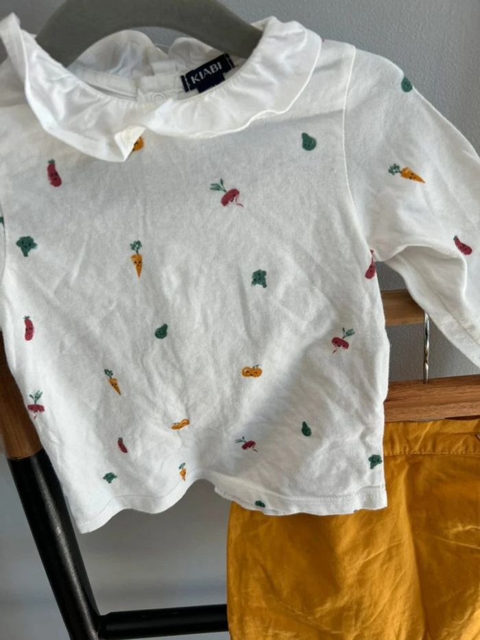 Ensemble pantalon et haut / Kiabi - 12 mois (76 cm) - photo numéro 2