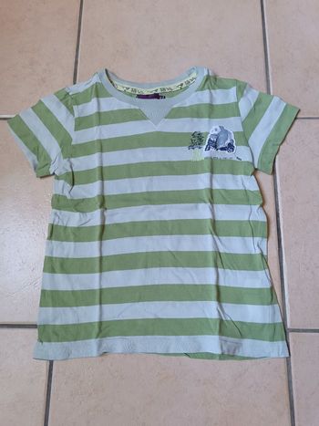Tee shirt vert Sergent major 4 ans