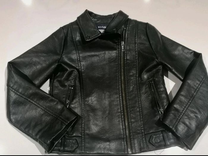 Perfecto noir fille T 8 ans 🧥 - photo numéro 3